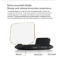 Car HUD head-up display unit with screen cover, OBD port, and power/setting buttons