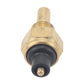 Oil temperature sensor with brass housing and black rubber insulator tip