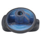 Air vent control knob underside showing blue insert and central mounting post