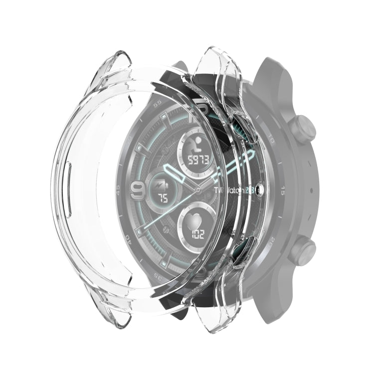 For TicWatch Pro 3 / Pro 3 Lite Half Coverage Hollowed TPU Protective Case, For TicWatch Pro 3