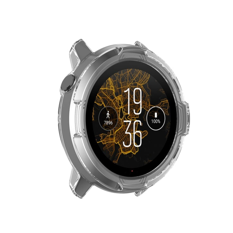 For Suunto 7 Half Coverage Hollowed TPU Protective Case, For Suunto 7