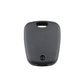 Car key fob case, dark gray matte shell with top loop and bottom screw point