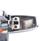 Rear left door handle mounting area with two screw bosses and markings