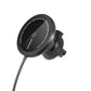 MagSafe car wireless charger base, matte black round head with cable connector