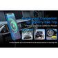 MagSafe car wireless charger stable on dashboard air vent with phone