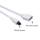 LED controller cable with infrared receiver and LED control output connector