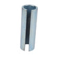 Crankshaft sleeve adapter cylinder with inner slot and matching fork arms.