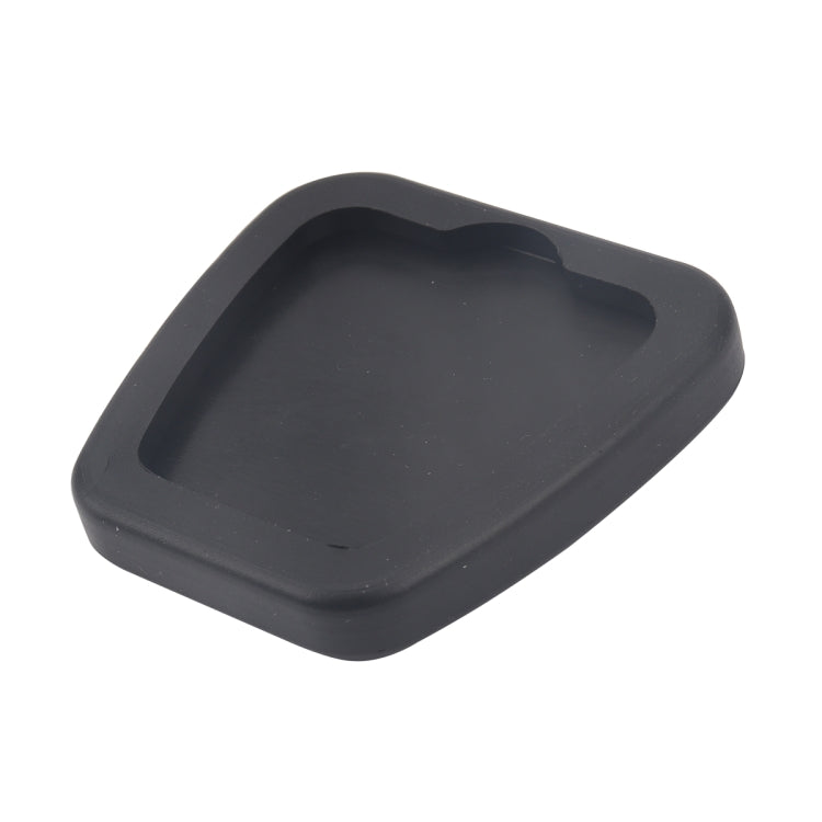 Black rubber clutch pedal sleeve with smooth underside