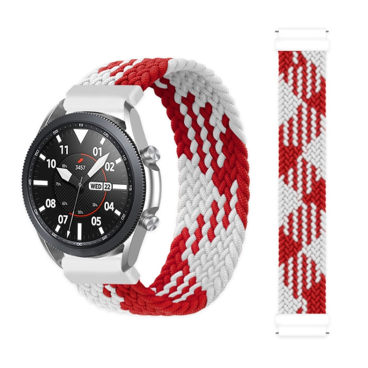 For Samsung Galaxy Watch Active / Active2 40mm / Active2 44mm Adjustable Nylon Braided Elasticity Replacement Strap Watchband, 125mm, 135mm, 145mm, 155mm, 165mm