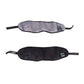 Pair of Bluetooth sleep eye masks: black and gray with remote control panels