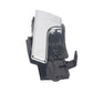 Left inside door handle showing chrome lever and black inner bracket