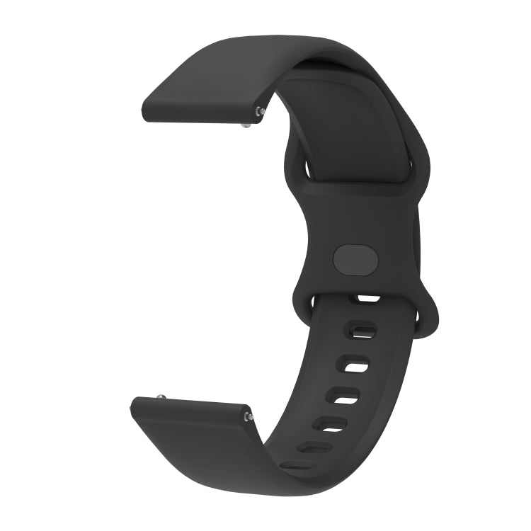 For Huawei Watch 3 Internal Buckle Perforation Silicone Replacement Watchband, 22mm, 20mm