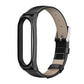 For Xiaomi Mi Band 6 / 5 Mijobs First Layer Cowhide Plus Replacement Watchband