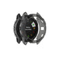 Half-coverage TPU smartwatch protective case, transparent dark (black) finish