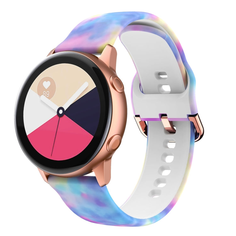 Silicone Printing Replacement Strap Watchband, For Samsung Galaxy Watch 42mm, For Samsung Galaxy Watch 46mm