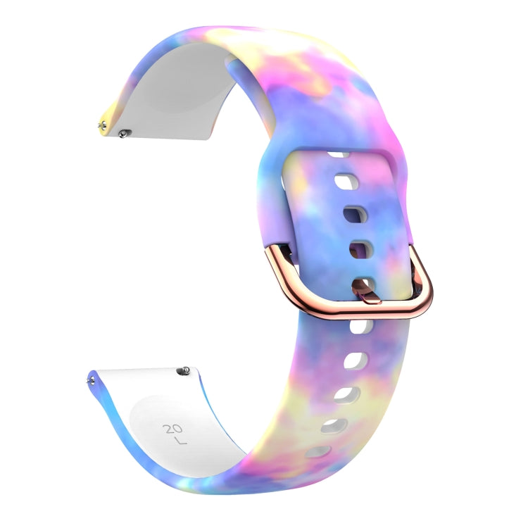 Silicone Printing Replacement Strap Watchband, For Samsung Galaxy Watch 42mm, For Samsung Galaxy Watch 46mm