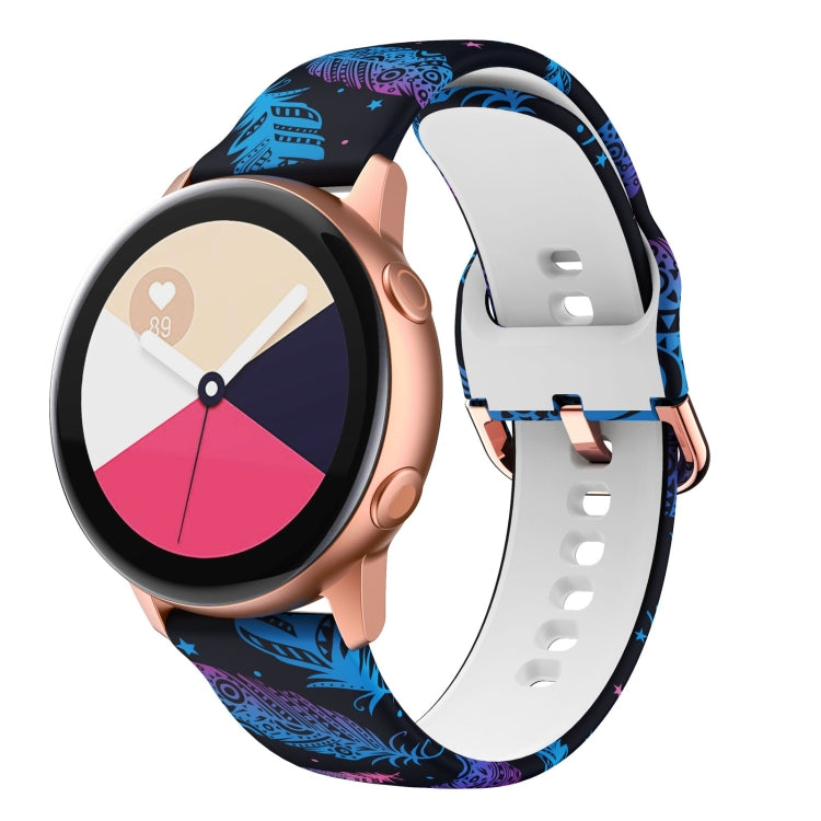 Silicone Printing Replacement Strap Watchband, For Samsung Galaxy Watch 42mm, For Samsung Galaxy Watch 46mm