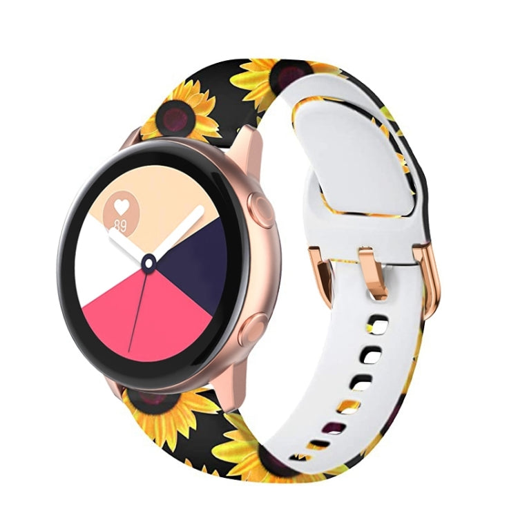 Silicone Printing Replacement Strap Watchband, For Samsung Galaxy Watch 42mm, For Samsung Galaxy Watch 46mm