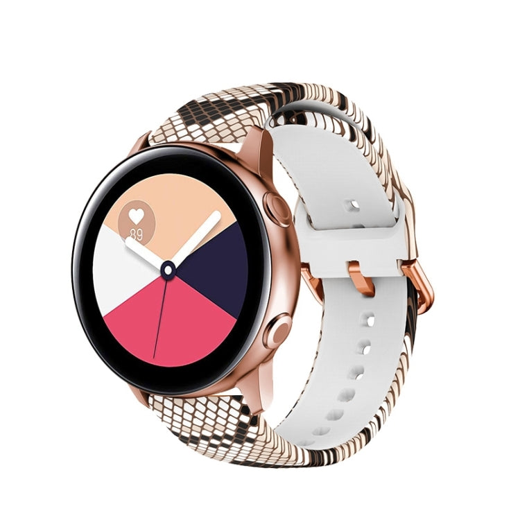 Silicone Printing Replacement Strap Watchband, For Samsung Galaxy Watch 42mm, For Samsung Galaxy Watch 46mm