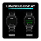 Two SKMEI LED digital watches with luminous touch LED display, dark case and strap