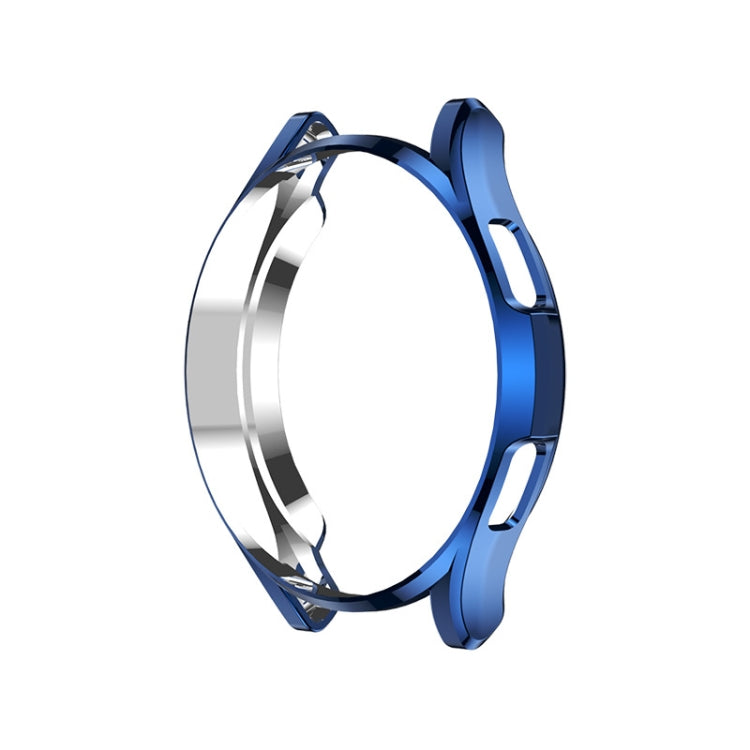 Electroplating Hollow Half-pack TPU Protective Case, For Samsung Galaxy Watch4 Classic 42mm, For Samsung Galaxy Watch4 Classic 46mm