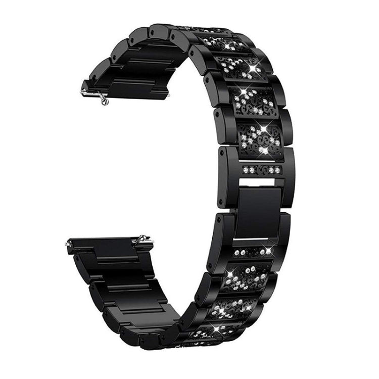 Three-beads Diamond Steel Replacement Strap Watchband, For Samsung Galaxy Watch Active2