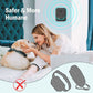 Black ultrasonic bark control device with indicator light and control dial