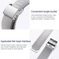 304 Stainless Steel Single Buckle Replacement Strap Watchband, 16mm, 18mm, 20mm, 22mm