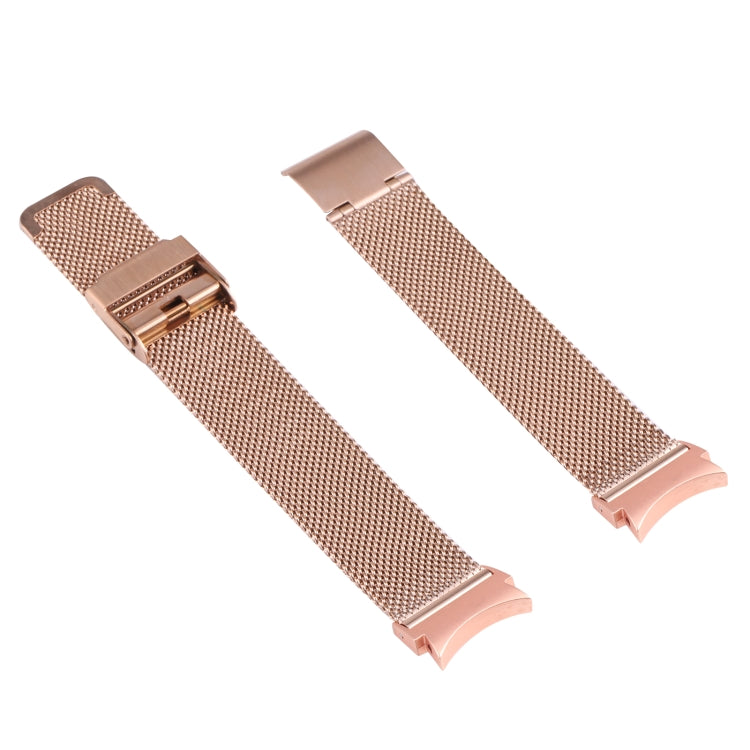 Double Insurance Buckle Milanese Replacement Strap Watchband, For Fitbit Charge 4, For Samsung Galaxy Watch4 40mm/44mm