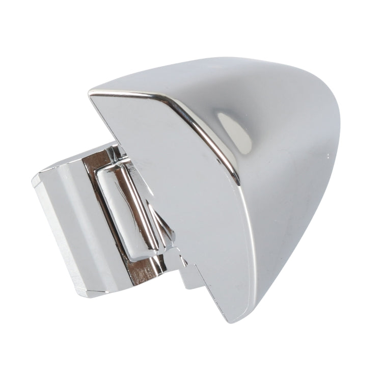 Door handle cover bracket and chrome insert, smooth reflective finish
