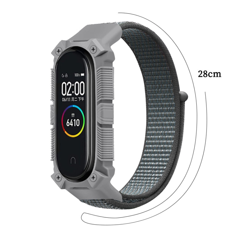 Armor Nylon Strap Watchband, For Xiaomi Mi Band 6 / 5 / 4 / 3