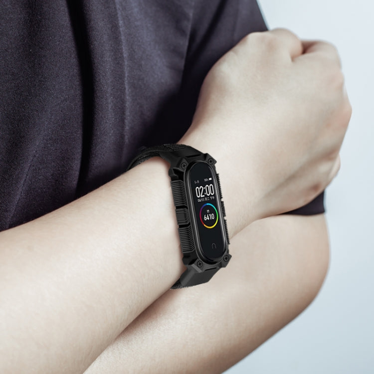Armor Nylon Strap Watchband, For Xiaomi Mi Band 6 / 5 / 4 / 3