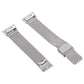 Milan Steel Double Buckles Strap Watchband, For Fitbit Charge 5