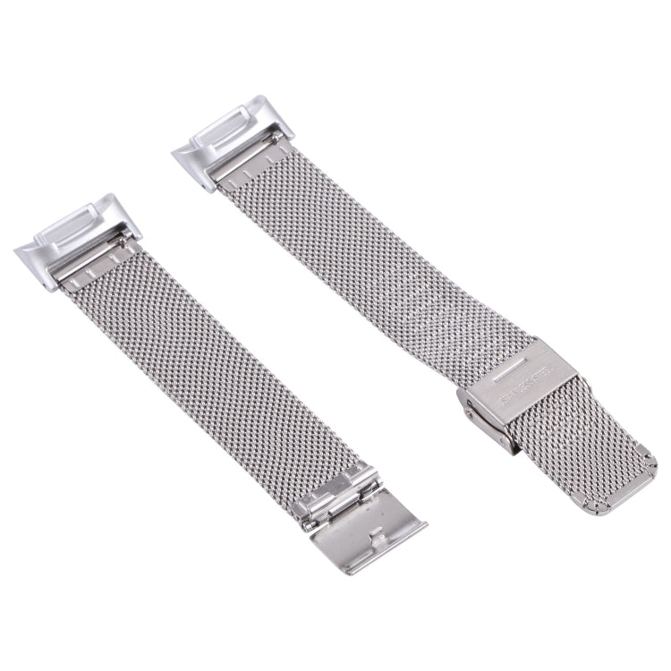 Milan Steel Double Buckles Strap Watchband, For Fitbit Charge 5