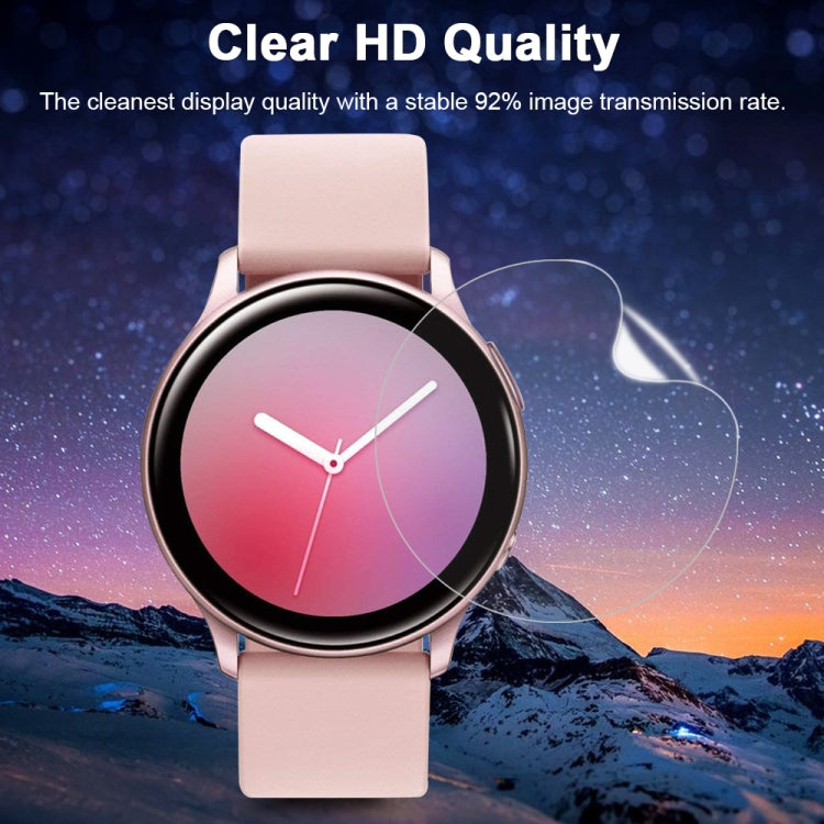 Soft Hydrogel Film Watch Screen Protector, For Samsung Galaxy Watch Active 1 / 2 40mm, For Samsung Galaxy Watch Active 1 / 2 44mm, For Samsung Gear Fit, For Samsung Gear Fit 2, For Samsung Gear S3 42mm, For Samsung Gear S3 46mm                         ...