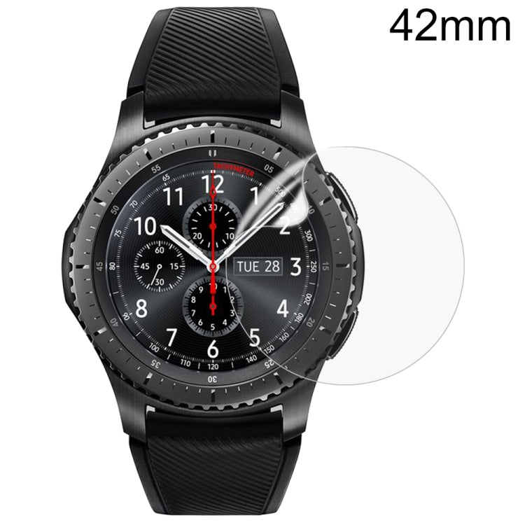 Soft Hydrogel Film Watch Screen Protector, For Samsung Galaxy Watch Active 1 / 2 40mm, For Samsung Galaxy Watch Active 1 / 2 44mm, For Samsung Gear Fit, For Samsung Gear Fit 2, For Samsung Gear S3 42mm, For Samsung Gear S3 46mm                         ...