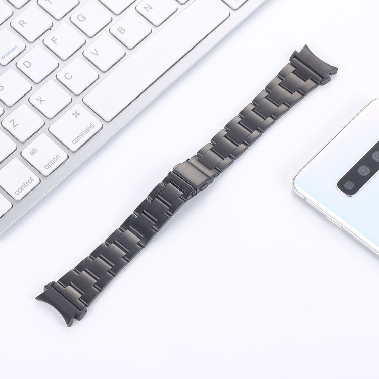 Three-bead Small Waist Steel Strap Watchband, For Samsung Galaxy Watch4 40mm / 44mm