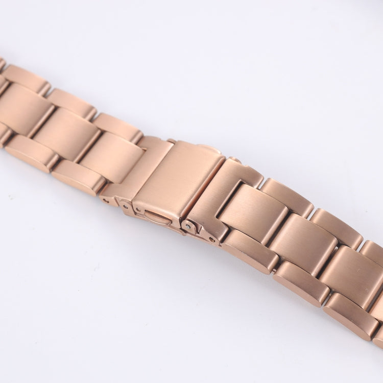 Three-bead Small Waist Steel Strap Watchband, For Samsung Galaxy Watch4 40mm / 44mm