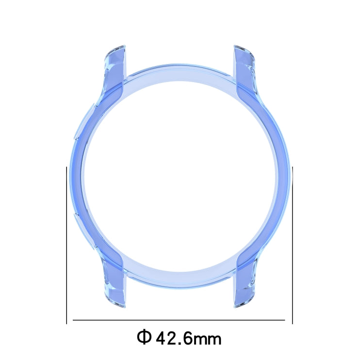 Transparent TPU watch case profile with shown diameter measurement of 42.6 mm