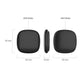 Black ABS matte anti-lost locator tracker; front and side view with size marks