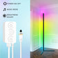 LED floor atmosphere lamp with standing light bar and remote control