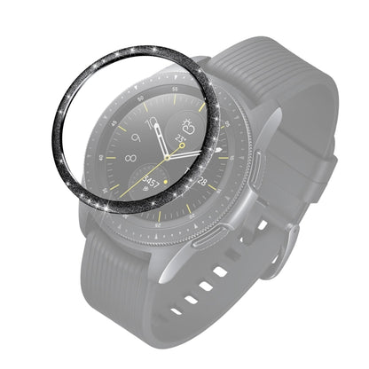 Glitter Powder Stainless Steel Bezel Ring, For Samsung Galaxy Watch 42mm