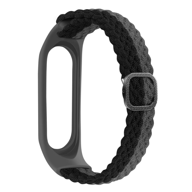 Stripe Braided Watchband, For Xiaomi Mi Band 6 / 5, For Xiaomi Mi Band 4 / 3