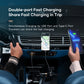 Car USB Type-C dual fast charger for simultaneous charging