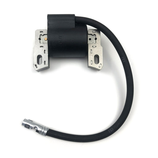 Ignition coil with black housing and spark plug lead connector
