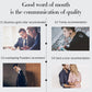 Men's fashion watch promotional graphic with lifestyle scenes and text