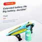 Teal and yellow RC racing boat with black propeller mounts