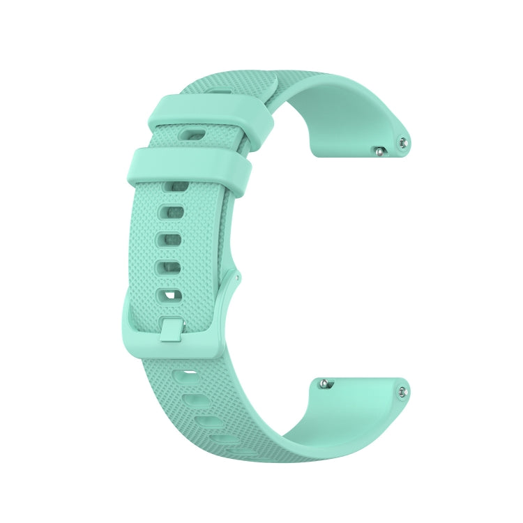 Silicone wristband for Huawei Honor S1, mint green perforated strap with clasp
