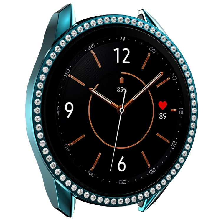 Single Row Diamond PC Watch Case, For Samsung Galaxy Watch 3 41mm, For Samsung Galaxy Watch 3 45mm