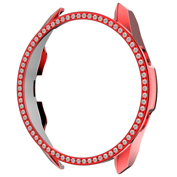 Single Row Diamond PC Watch Case, For Samsung Galaxy Watch 3 41mm, For Samsung Galaxy Watch 3 45mm